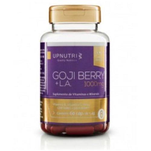 Gojiberry+L.A. com Vitaminas A, C e Zinco - 60 Cápsulas de 1000mg - Up Nutri é bom? Vale a pena?