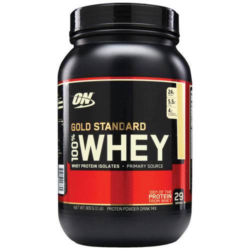 Gold Standart 100% Whey Protein Optimum Nutrition 909g - Vanilla Ice Cream é bom? Vale a pena?