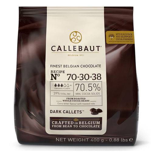 Gotas de Chocolate Amargo no 70-30-38 400g - Callebaut é bom? Vale a pena?