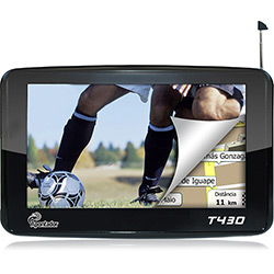 GPS Apontador T 430 Tela 4,3" - TV Digital, Função TTS (fala o Nome das Ruas), Mp3 e Mp4 Player é bom? Vale a pena?