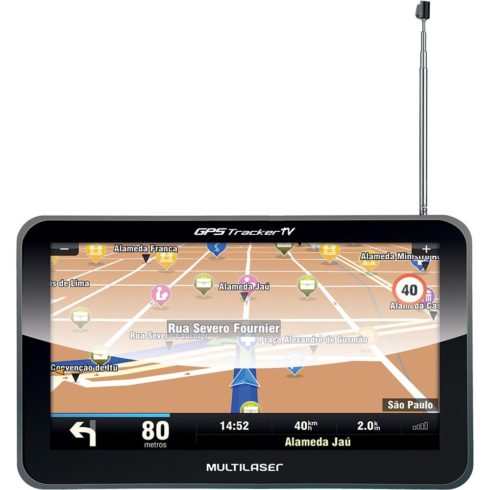 GPS Automotivo Multilaser Tracker III Tela 5" com TV Digital é bom? Vale a pena?