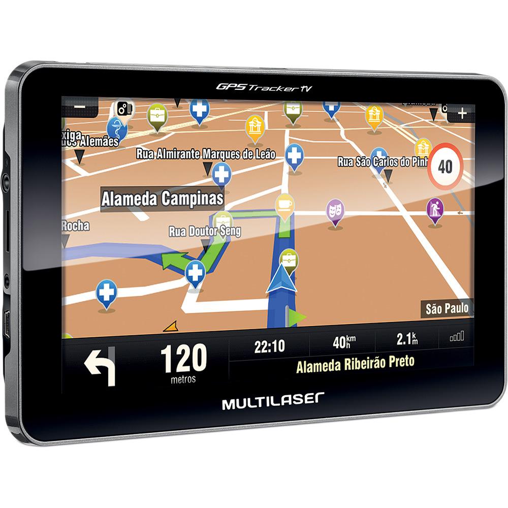 GPS Automotivo Multilaser Tracker III Tela 7' com TV Digital é bom? Vale a pena?