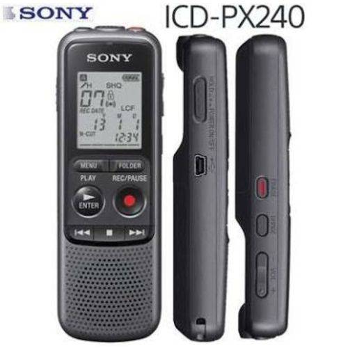 Gravador Digital de Audio Voz Sony Icd-px240 é bom? Vale a pena?