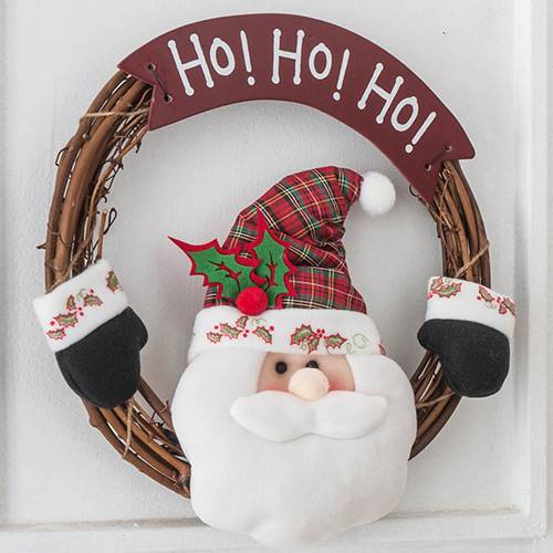 Guirlanda Papai Noel HoHoHo 35cm - Orb Christmas é bom? Vale a pena?