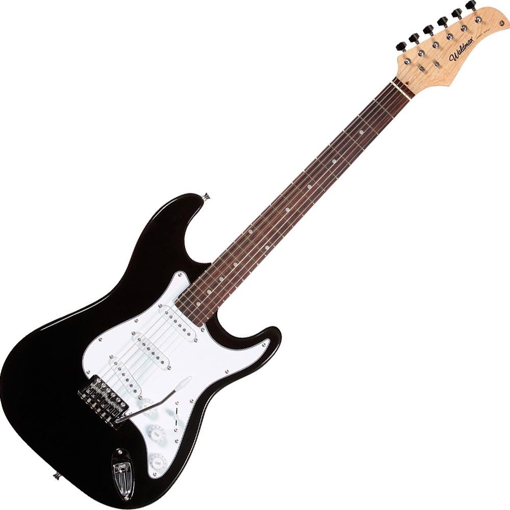 Guitarra Elétrica Stratocaster Preta St-111 Waldman é bom? Vale a pena?