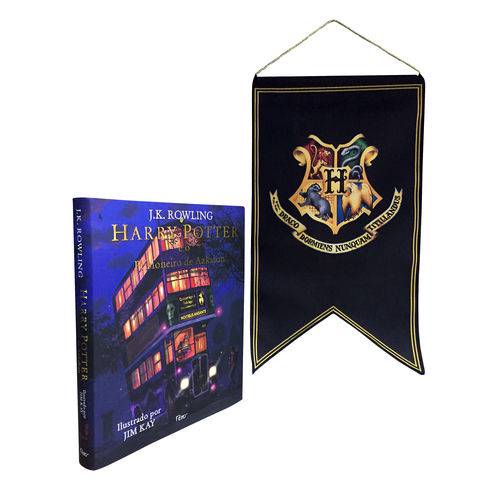 Harry Potter e o Prisioneiro de Azkaban Ilustrado + Bandeira - 1ª Ed. é bom? Vale a pena?