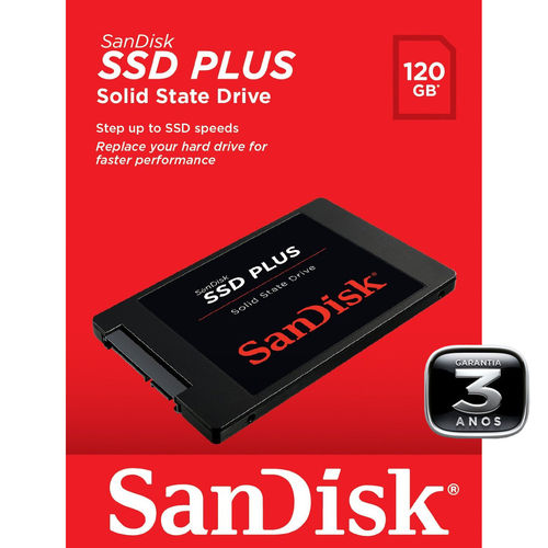 Hd 2,5 Ssd Plus Sandisk 120gb 530mb/s Sata 3 6gb/s G26 é bom? Vale a pena?