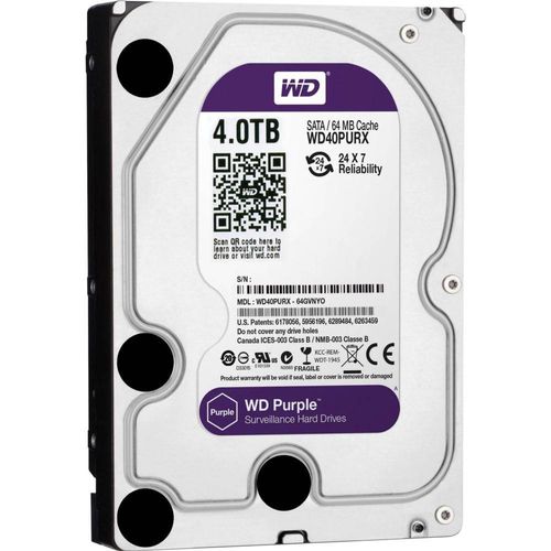 HD Interno 4tb Western Digital Purple Wd40purx é bom? Vale a pena?