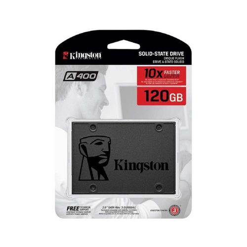 HD SSD Now Kingston A400 120GB 2.5" 3.0 6Gb/s SA400S37/120GB é bom? Vale a pena?