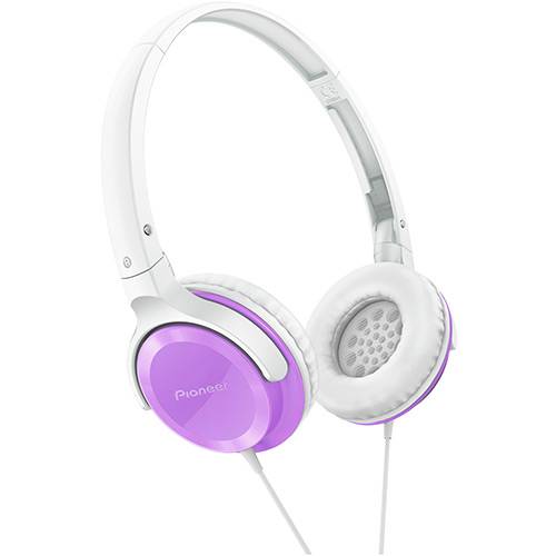 Headphone Dobrável Pioneer Violeta - SE-MJ502-V é bom? Vale a pena?
