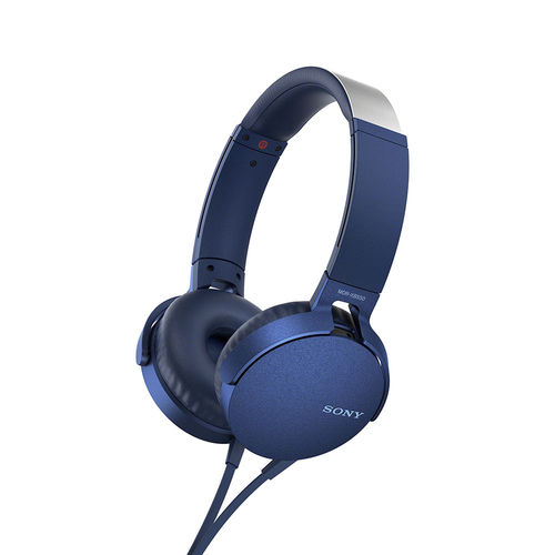 Headphone Sony Mdr-xb550ap com Extra Bass Azul é bom? Vale a pena?