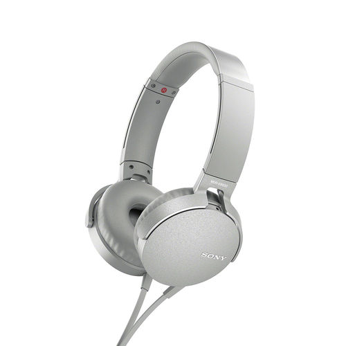 Headphone Sony MDR-XB550AP com Extra Bass Branco é bom? Vale a pena?