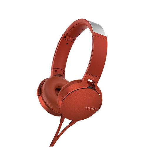 Headphone Sony Mdr-xb550ap com Extra Bass Vermelho é bom? Vale a pena?