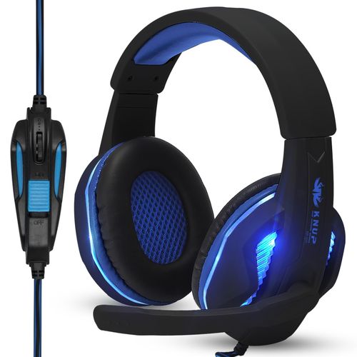 Headset Gamer KP-396 Pc Fone Ouvido + Adaptador Ps4 Celular Azul é bom? Vale a pena?