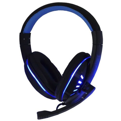 Headset Gamer Ps4 Fone Ouvido com Microfone Usb P2 Led Celular Jogos Exbom HF-G310P4 Preto Azul é bom? Vale a pena?