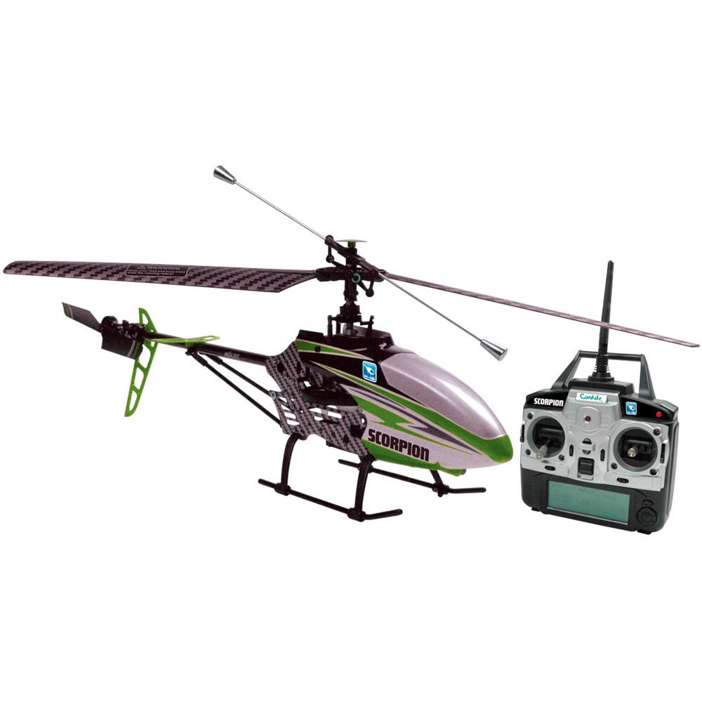Helicóptero Scorpion Radio Controle 4 Canais com Câmera Candide é bom? Vale a pena?
