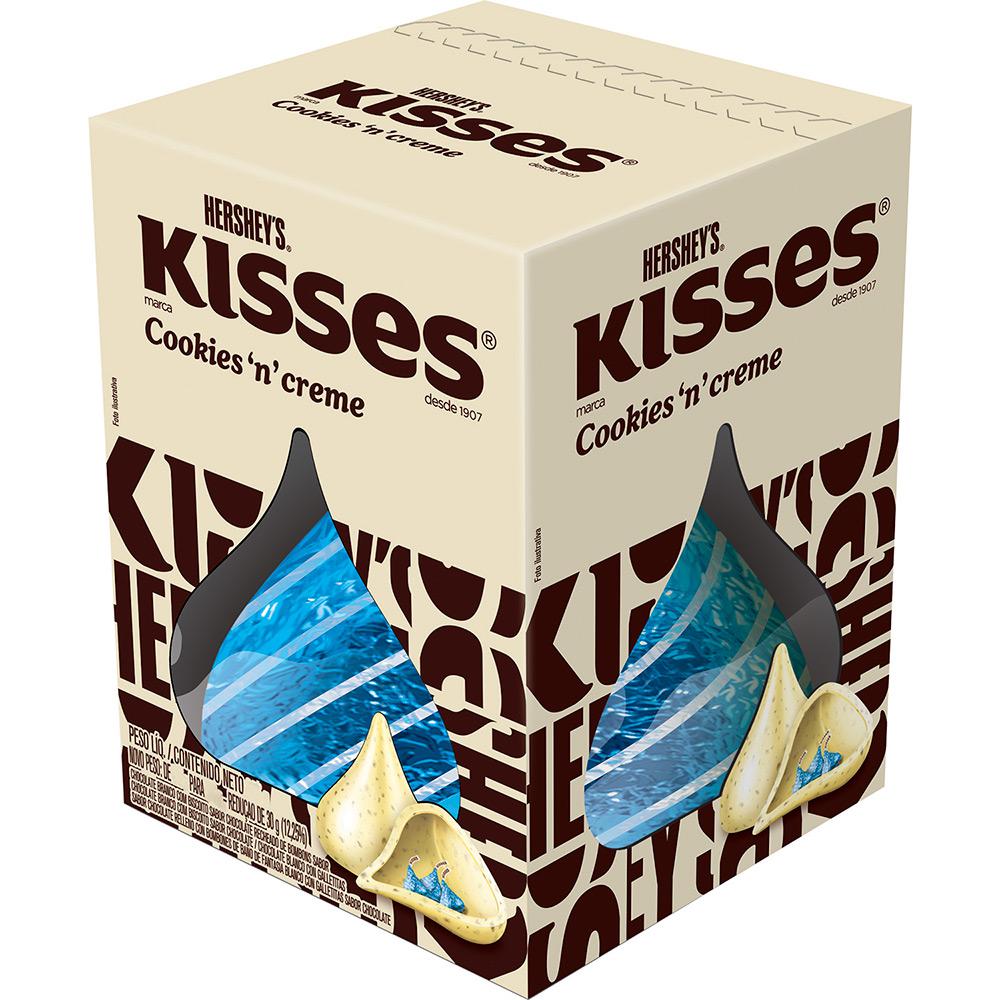 Hershey's Kisses Cokies'n'creme 215g é bom? Vale a pena?