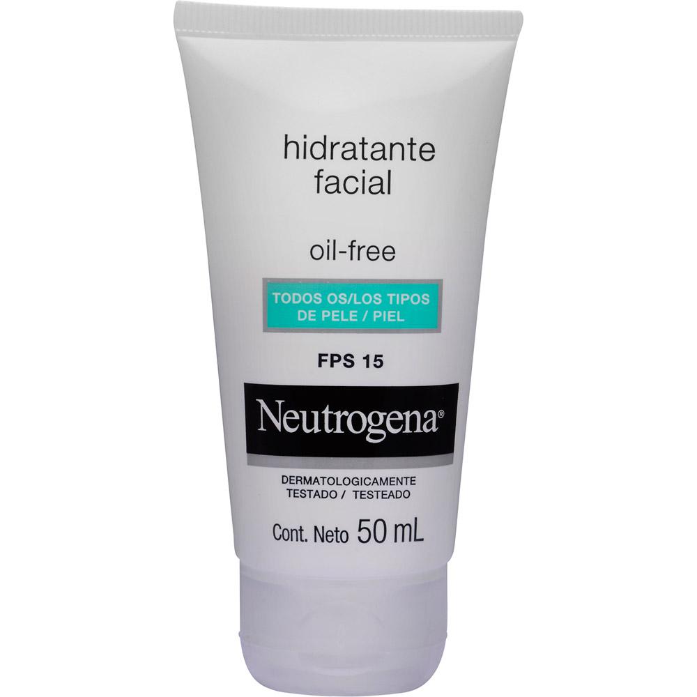 Hidratante Facial Neutrogena Oil Free FPS15 50ml é bom? Vale a pena?