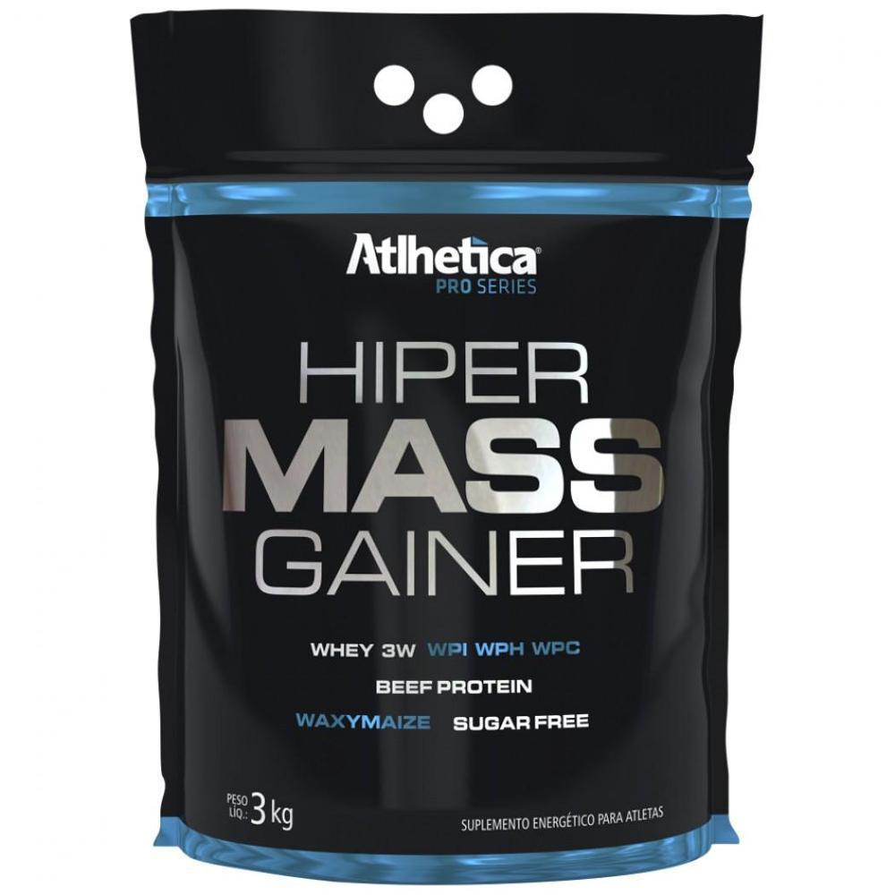 Hiper Mass Gainer Pro Series 3kg Refil - Atlhetica-Chocolate é bom? Vale a pena?