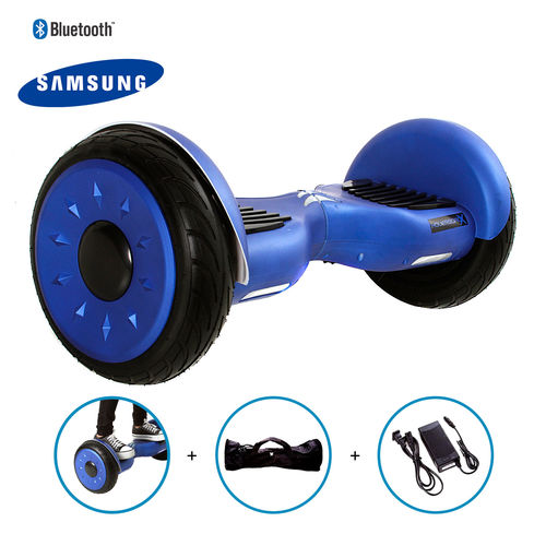 Hoverboard 10,5" Azul Hoverboardx Bateria Samsung Bluetooth Smart Balance com Bolsa é bom? Vale a pena?