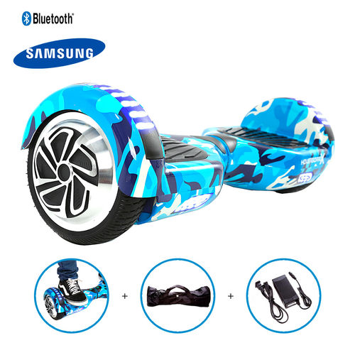 Hoverboard 6,5" Azul Militar Hoverboardx Bateria Samsung Bluetooth Smart Balance com Bolsa é bom? Vale a pena?
