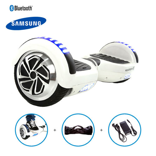 Hoverboard 6,5" Branco Hoverboardx Bateria Samsung Bluetooth Smart Balance com Bolsa é bom? Vale a pena?