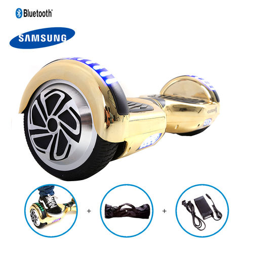 Hoverboard 6,5" Dourado Cromado Hoverboardx Bateria Samsung Bluetooth Smart Balance com Bolsa é bom? Vale a pena?