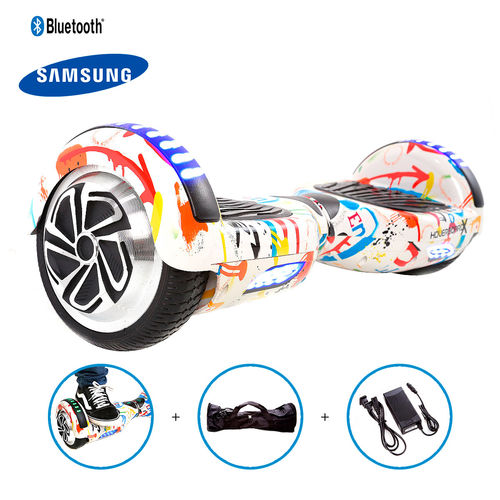 Hoverboard 6,5" Grafite Hoverboardx Bateria Samsung Bluetooth Smart Balance com Bolsa é bom? Vale a pena?
