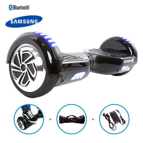 Hoverboard 6,5" Preto Hoverboardx Bateria Samsung Bluetooth Smart Balance com Bolsa é bom? Vale a pena?
