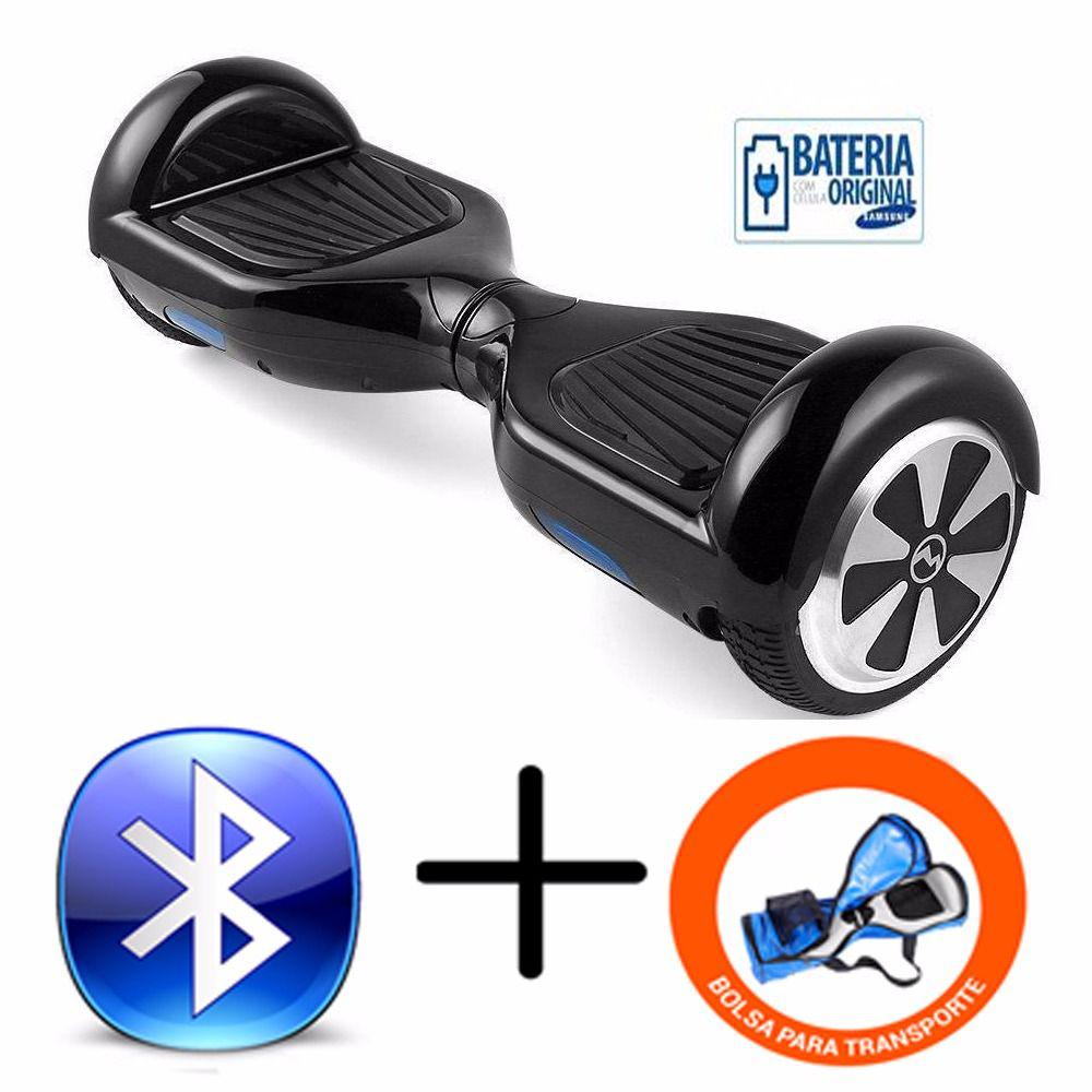 Hoverboard 6,5" Polegadas - Smart Balance - Bluetooth - Bateria Samsung - C/ Bolsa - Preto é bom? Vale a pena?