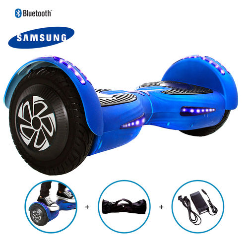 Hoverboard 8" Azul Fosco Hoverboardx Bateria Samsung Bluetooth Smart Balance com Bolsa é bom? Vale a pena?