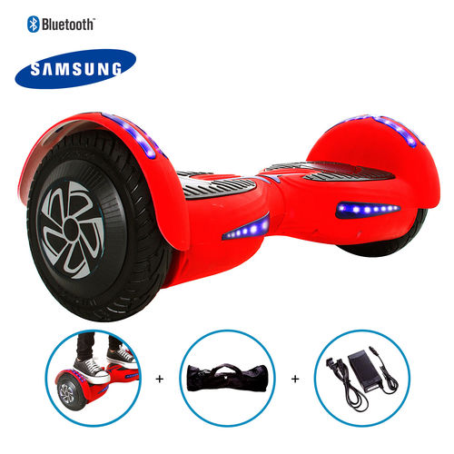 Hoverboard 8" Vermelho Fosco Hoverboardx Bateria Samsung Bluetooth Smart Balance com Bolsa é bom? Vale a pena?