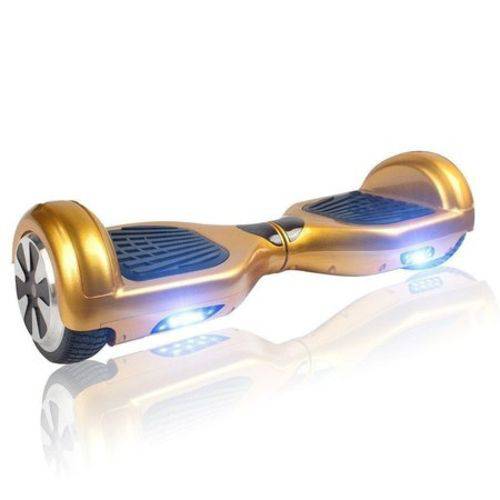 Hoverboard Smart Balance Whell 6.5 Polegadas Dourado com Bluetooth, Led Frontal e Mochila é bom? Vale a pena?