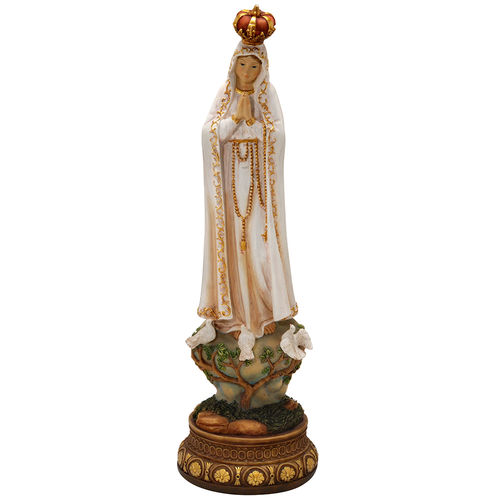 Imagem Nossa Senhora de Fatima Di Angelo Florence 10cm é bom? Vale a pena?