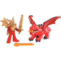 Imaginext - Guerreiros do Castelo - Cavaleiro Bom e Dragão Mattel é bom? Vale a pena?
