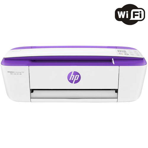 Impressora Multifuncional Hp Deskjet Ink Advantage 3787 Jato de Tinta Wireless Branco e Roxo Bivolt é bom? Vale a pena?