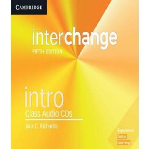 Interchange - Intro - Class Audio Cds - 05 Ed é bom? Vale a pena?
