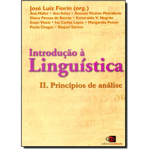 Introdução à Linguistica 2: Princípios de Análise é bom? Vale a pena?