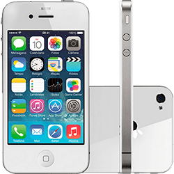 IPhone 4S 8GB Branco Desbloqueado IOS 7 3G Wi-Fi Câmera de 8MP - Apple é bom? Vale a pena?