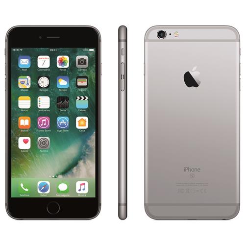 iPhone 6s Plus Apple com Tela 5,5” HD com 128GB, 3D Touch, iOS 9, Sensor Touch ID, Câmera iSight 12MP, Wi-Fi, 4G, GPS e NFC - Cinza Espacial é bom? Vale a pena?