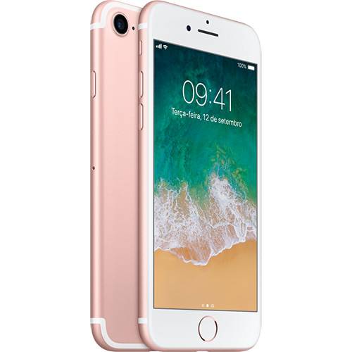 IPhone 7 256GB Ouro Rosa Desbloqueado IOS 10 Wi-fi + 4G Câmera 12MP - Apple é bom? Vale a pena?