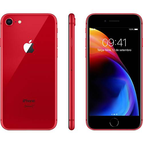 IPhone 8 256GB Vermelho Special Edition Tela 4.7" IOS 11 4G Câmera 12MP - Apple é bom? Vale a pena?