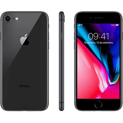IPhone 8 64GB Cinza Espacial Tela 4.7" IOS 4G Câmera 12MP - Apple é bom? Vale a pena?