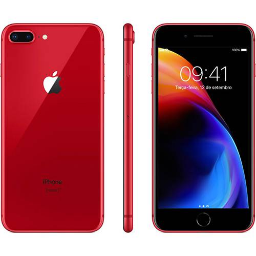 IPhone 8 Plus 256GB Vermelho Special Edition Tela 5.5" IOS 11 4G Câmera 12MP - Apple é bom? Vale a pena?