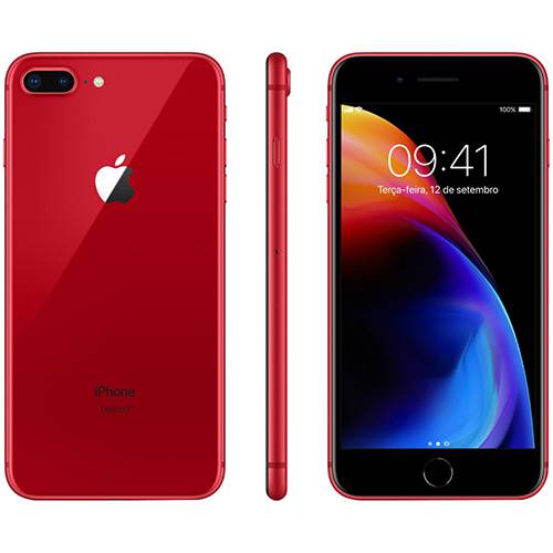 IPhone 8 Plus 64GB Vermelho Special Edition Tela 5.5" IOS 11 4G Câmera 12MP - Apple é bom? Vale a pena?