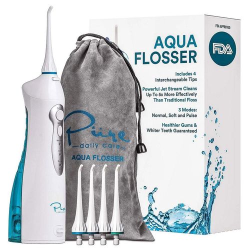Irrigador Oral Dental Sem Fio Pure Daily Care Aqua Flosser Capac. 150ml é bom? Vale a pena?