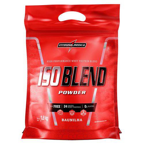 ISO Blend Powder Refil 1,8kg Baunilha - Integralmedica é bom? Vale a pena?