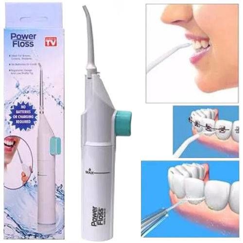 Jato de Agua Fio Dental para Limpeza Oral Dental Bucal Power Floss é bom? Vale a pena?