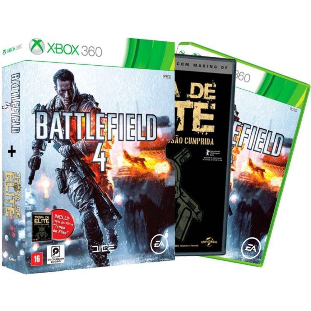 Jogo Battlefield 4 + Filme Tropa De Elite - Xbox 360 é bom? Vale a pena?