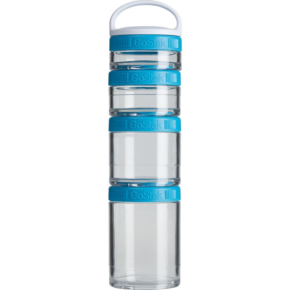 Jogo de Compartimentos Gostak Azul Aqua 350ml - Blender Bottle é bom? Vale a pena?